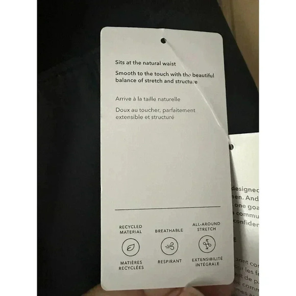 NWT Women's ATHLETA Get Set Hybrid Jogger Black Sweatpants; 467913 Size L - Picture 4 of 8